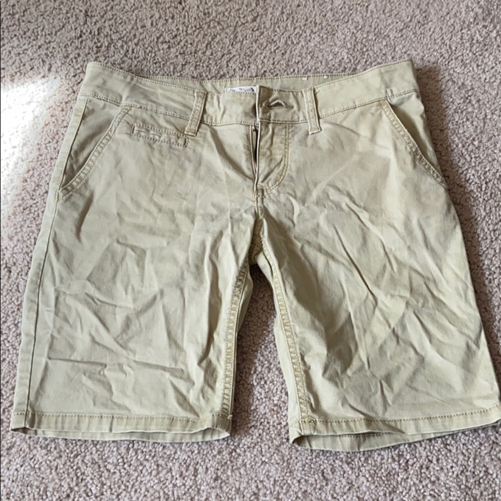 Tan Bermuda Shorts